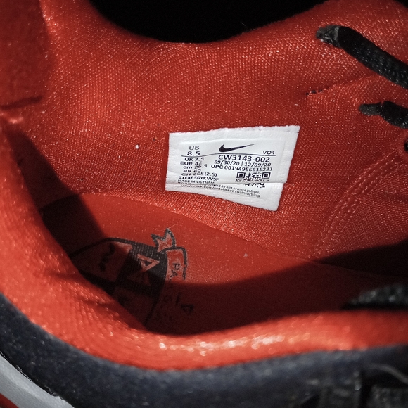 Men's Nike Paul George PG 5 Bred 2021 Size 8.5 - Picture 5 of 11